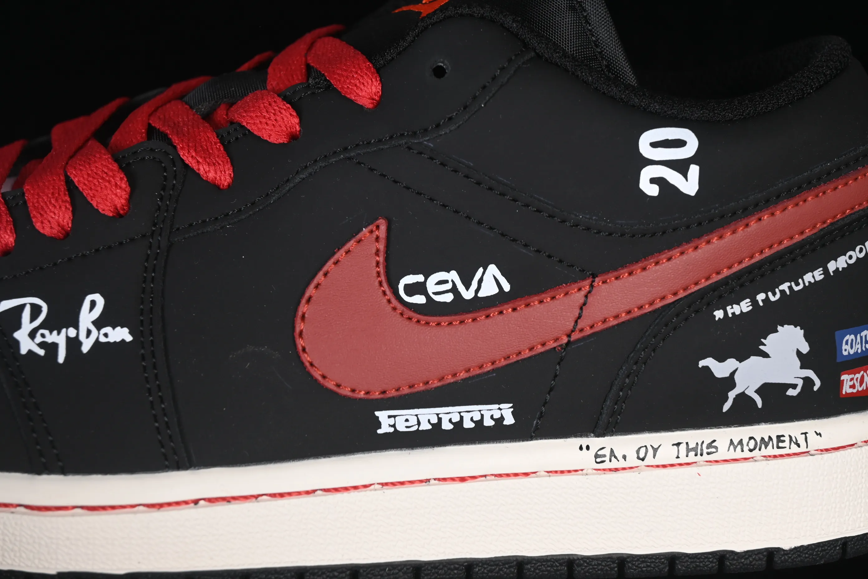 All Categories Air Jordan Jordan Series Basketball Shoes Air Jordan 1 Low Air Jordan 1 Low AJ1 Joe 1 Year of the Horse Limited Low-State Cultural Casual Shoes 553558-040